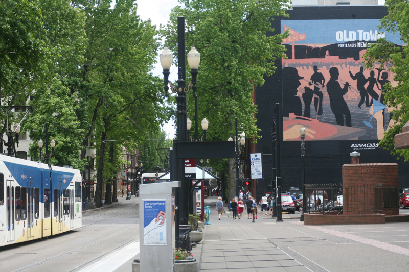Portland Oregon, Old Town Max Stop