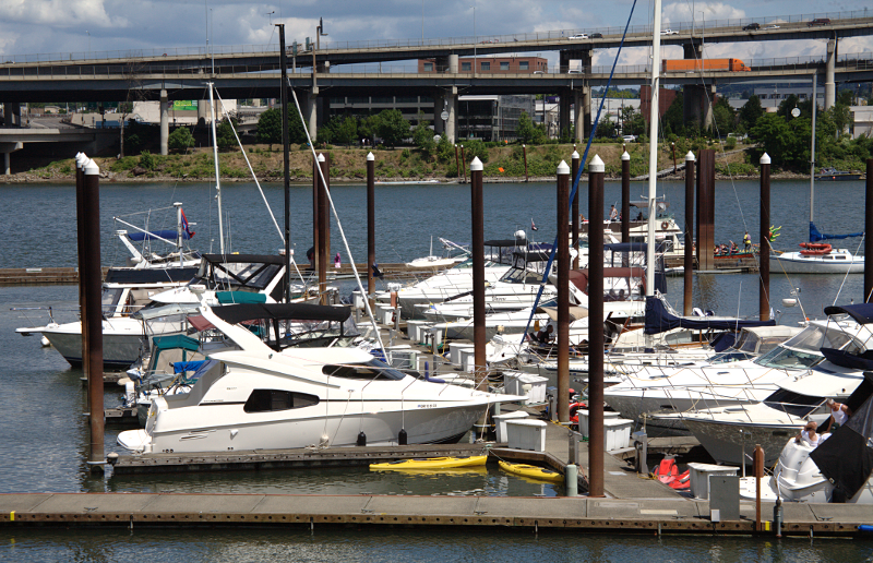 Boats at the marina