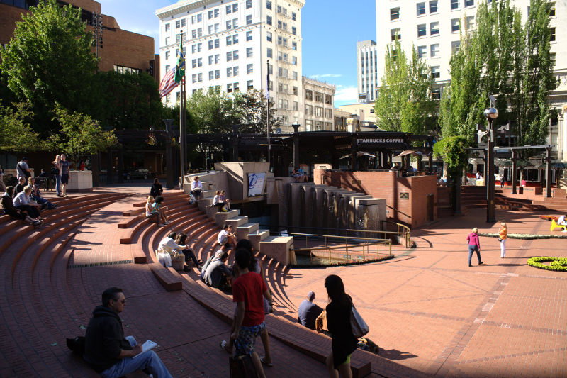 Pioneer Courthouse Square
