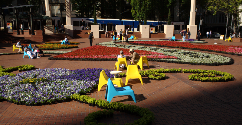 Pioneer Courthouse Square
