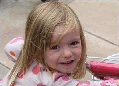 picture of Madeleine McCann
