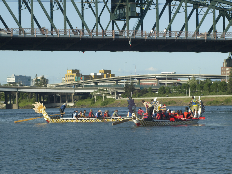 Dragon boats