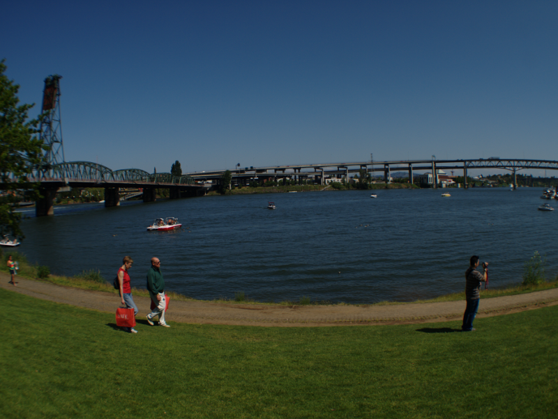 river view at Waterfront Park