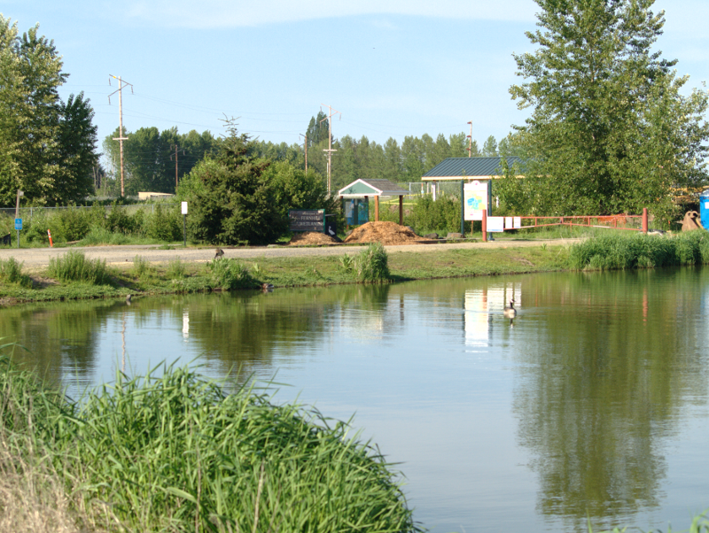 Fernhill Wetlands parking lot