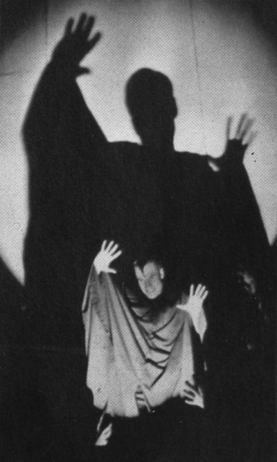 T. Willard Hunter played the arch-fiend in You Can Defend America, one of
Frank Buchman's jingoistic road shows