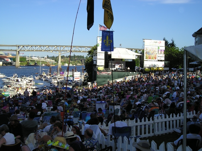 Portland Waterfront Park Blues Festival